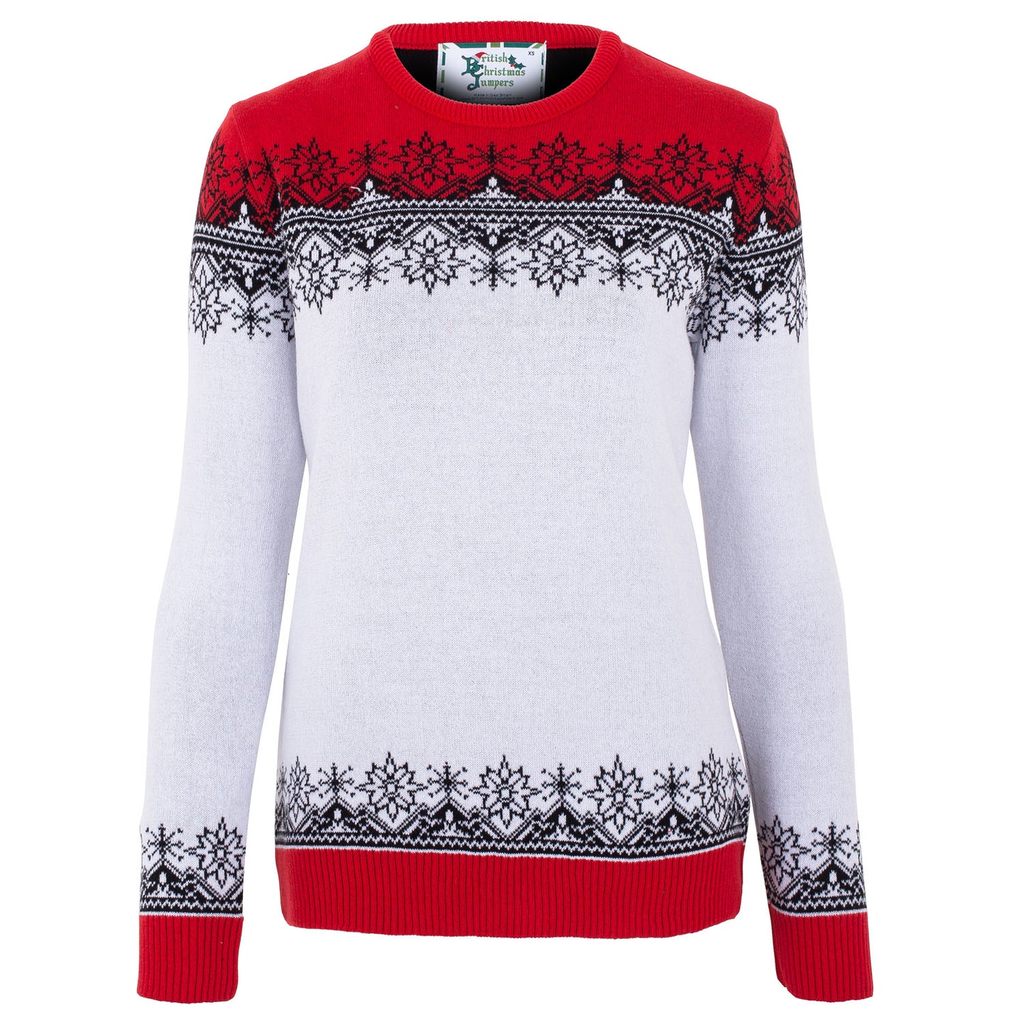 Vintage Classic Womens Eco Christmas Jumper