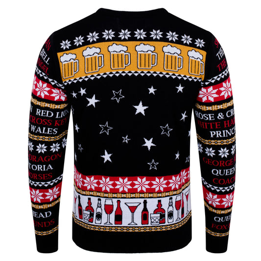 Christmas Cheers Men's Eco Christmas Jumper