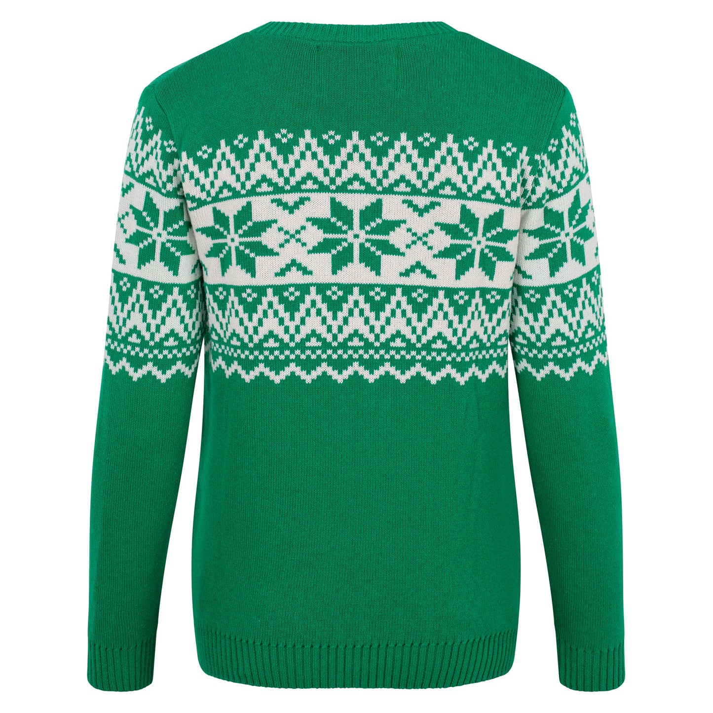 The Nordic Fairisle Women's Eco Christmas Jumper - Green