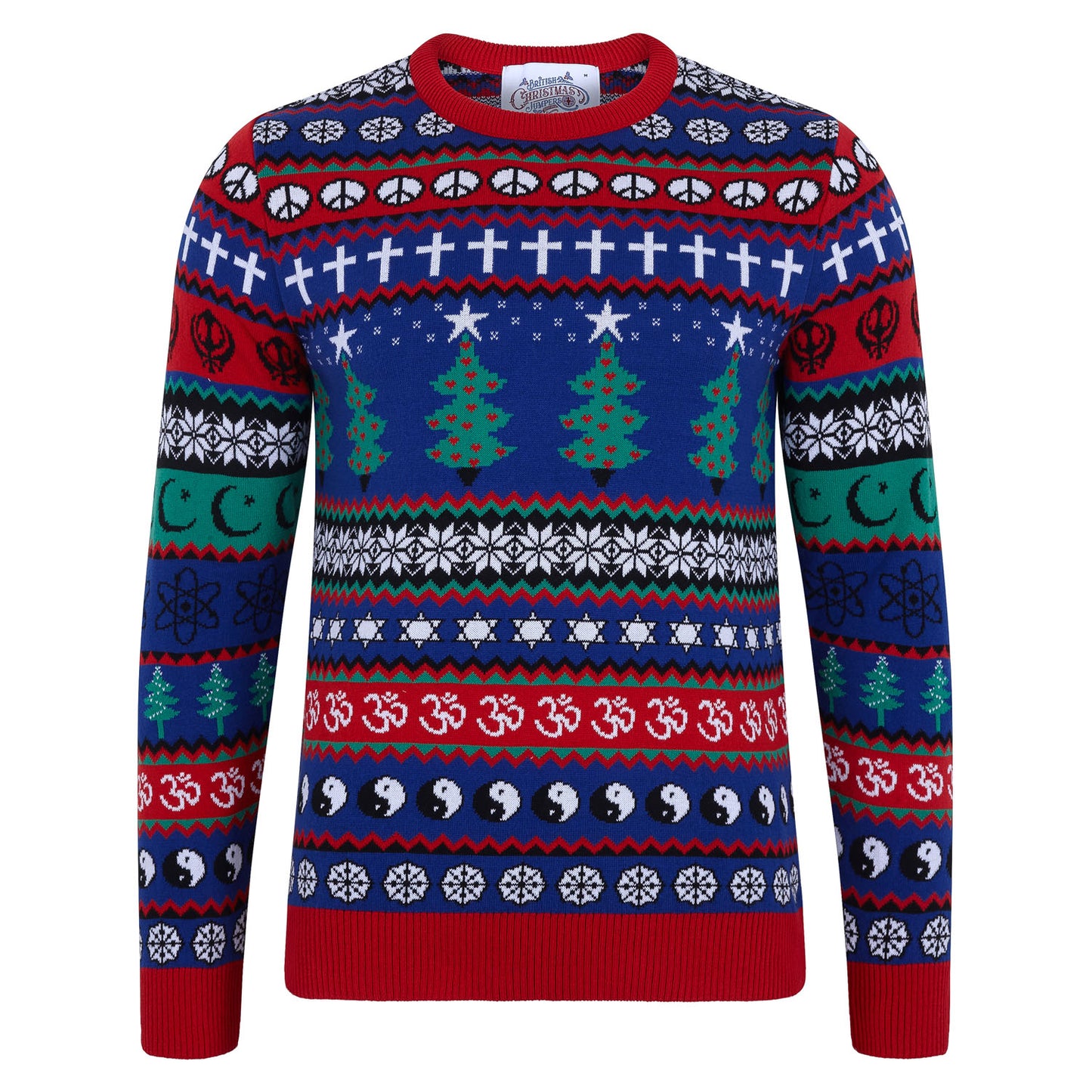 Multi-Faith Unisex Eco-Friendly Christmas Jumper